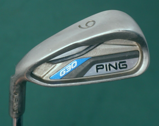 Left Handed Ping G30 Black Dot 6 Iron Regular Steel Shaft Golf Pride Grip