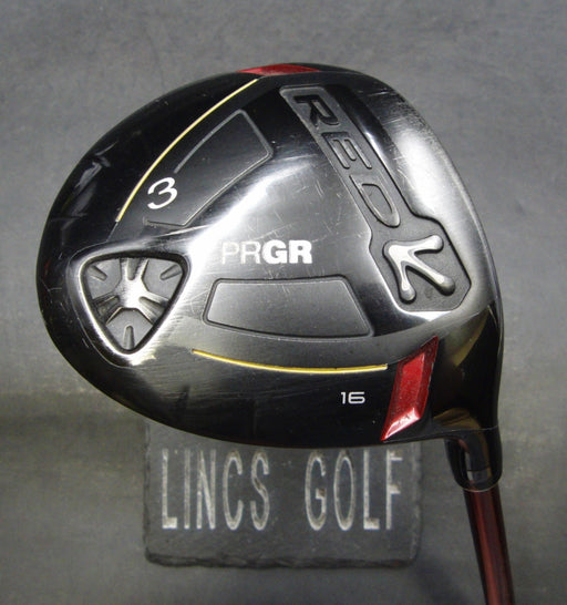 PRGR Red 16° 3 Wood Regular Graphite Shaft Black Grip