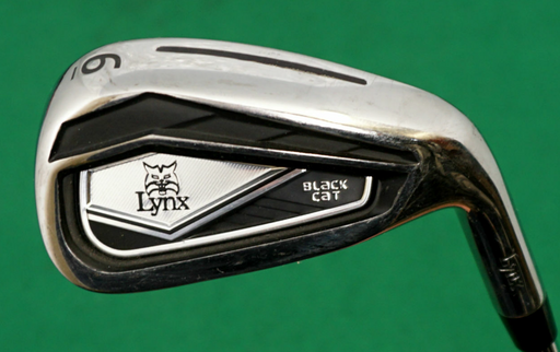 Lynx Black Cat 6 Iron Regular Steel Shaft Lynx Grip