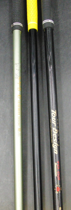Set of  3 The Mystery C-HT 211 Woods & Bridgestone X500 Driver Shafts
