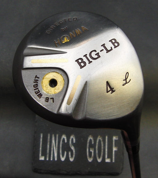 Ladies Honma HiroHonma BIG-LB 4 Wood Senior Graphite Shaft HiroHonma Grip