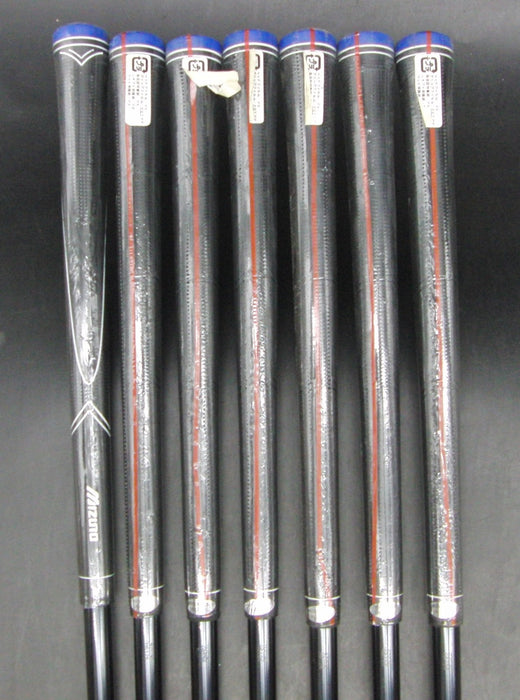 New Set of 7x Mizuno Zephyr Irons 5-SW Regular Graphite Shafts Mizuno Grips*