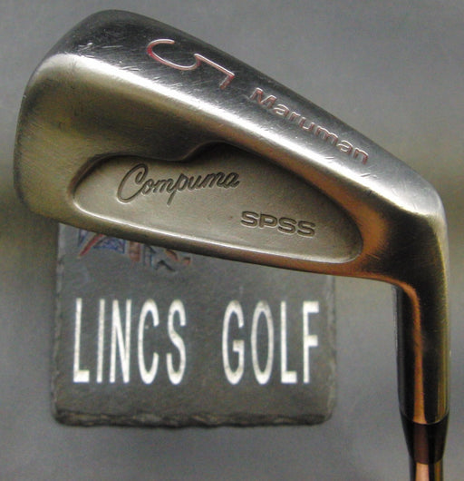 Ladies Maruman Compuma SPSS 5 Iron Ladies Steel Shaft Golden Wings Grip