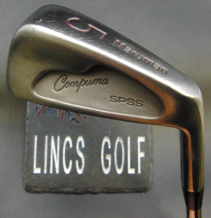 Ladies Maruman Compuma SPSS 5 Iron Ladies Steel Shaft Golden Wings Grip