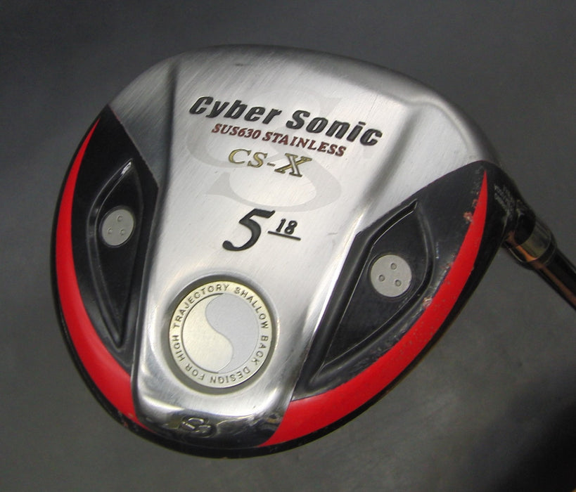 Cyber Sonic CS-X 18° 5 Wood Stiff Graphite Shaft Benross Grip
