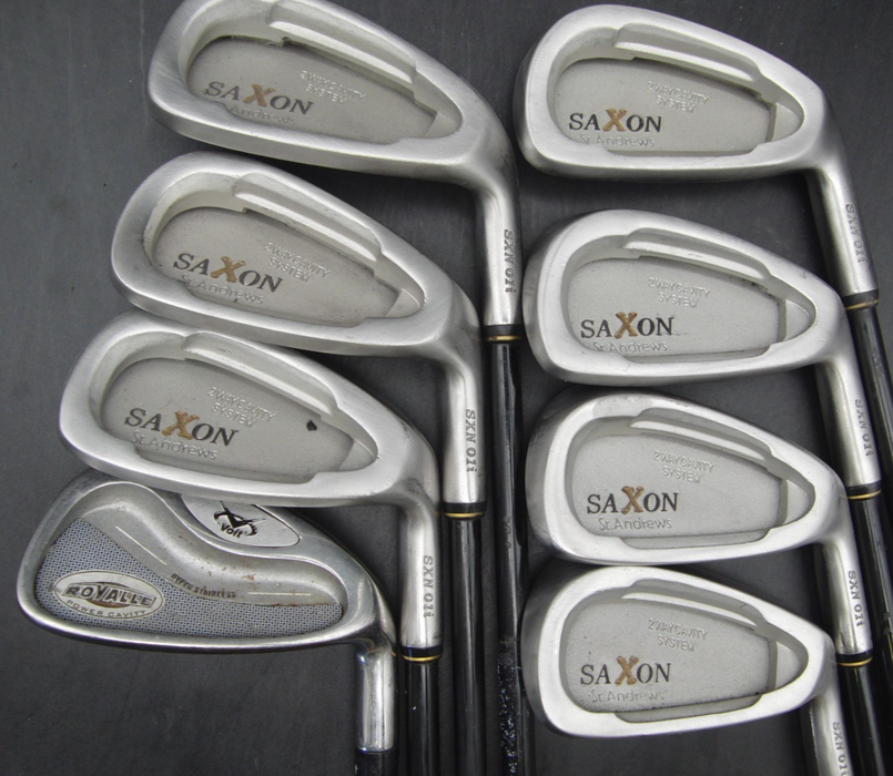 Set Of Saxon SXN 3-PW Irons + 10 Callaway Driver+ 4 + 5 Wood + Putter