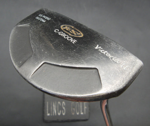 Yes! Golf Victoria II C-Groove Putter 83cm Length Steel Shaft PSYKO Grip