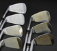 Set of 7 x Wilson Staff FG62 Irons 4-PW Regular Steel Shafts Golf Pride Grips