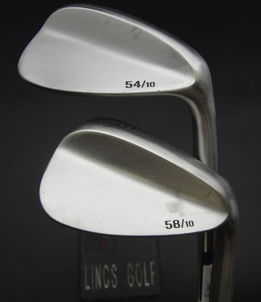 Set of 2 Unbranded Gap & Sand Wedges Regular Steel Shafts Black Grips