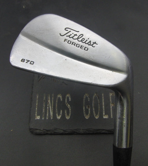 Titleist 670 Forged 7 Iron Regular Steel Shaft Lamkin Grip
