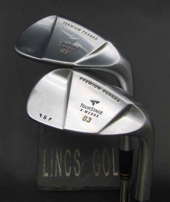 Set of 2 Bridgestone Tourstage X-Wedge 03 52° Gap Wedge + 58° Sand Wedge