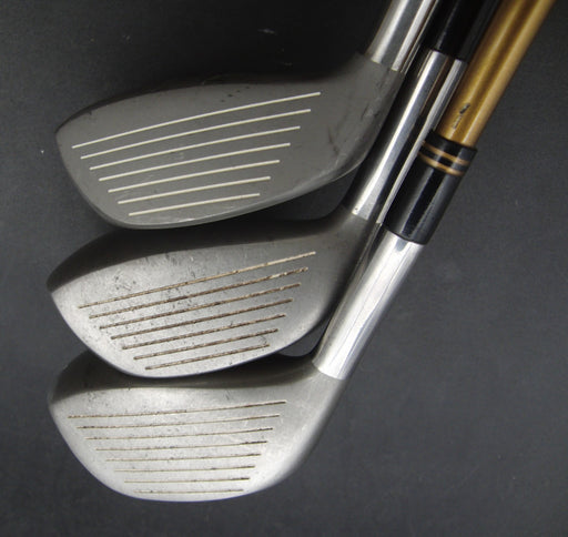 Set of 3 TaylorMade Burner 3, 4 & 5 Woods Regular Graphite Shafts Rite Grips