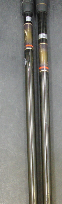 Vintage Set of 2 Maruman SQ 4 & 7 Woods Regular Graphite Shafts GP/Maruman Grips