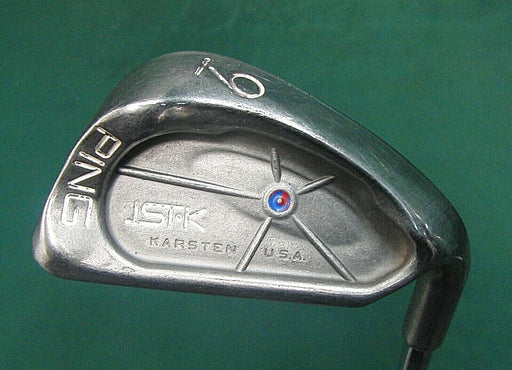Ping ISIK Blue Dot 9 Iron Stiff Steel Shaft Royal Grip