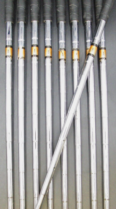 Set of 9 x Cobra Greg Norman Forged Irons 3-SW Regular Steel Shafts Cobra Grips