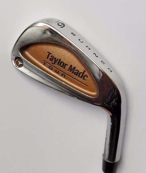 Polished TaylorMade Tour Burner 6 Iron True Temper S200 Steel Shaft G/Pride Grip