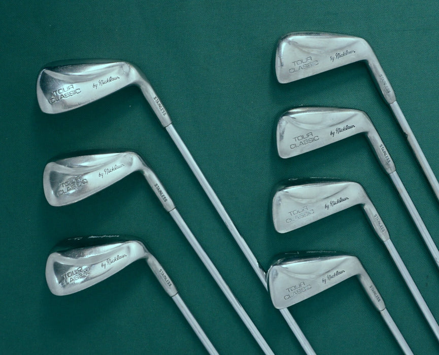 Set of 7 x MacGregor Tour Classic by Nicklaus Irons 4-PW Regular Steel Shafts