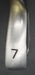 Ping G30 Yellow Dot 7 Iron Stiff Steel Shaft Golf Pride Grip