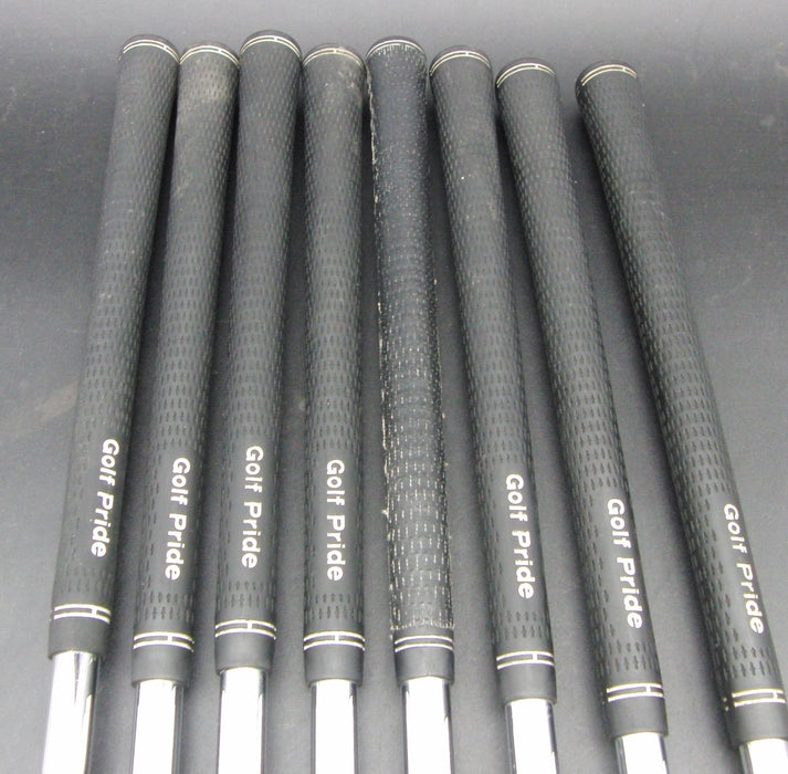 Set of 8x Callaway X Tour 3-PW Irons Regular Steel Shafts Golf Pride Grips