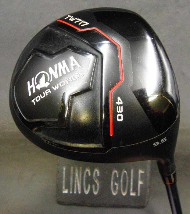 Honma Tour World TW717 430 9.5° Driver Stiff Graphite Shaft Golf Pride Grip