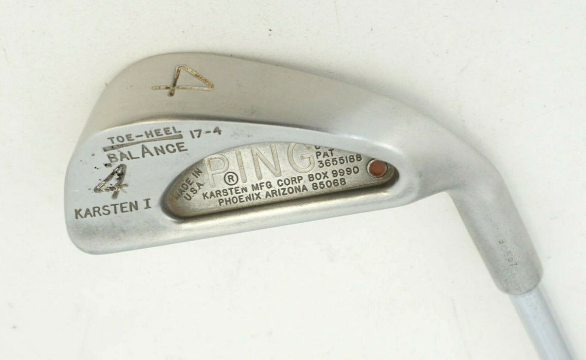 Ping Karsten I Brown Dot 4 Iron Ping Regular Steel Shaft Ping Grip