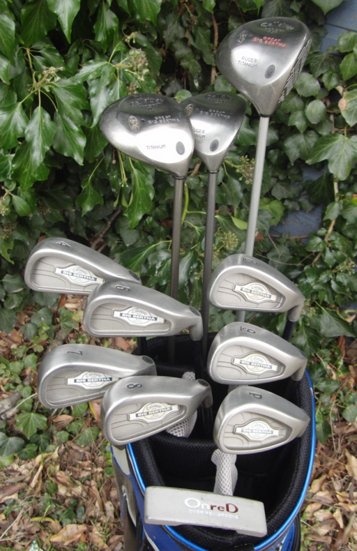 Set of Callaway Big Bertha X-12 4-PW+ Callaway Driver+ 4 Wood+ 7 Wood+ Putter*