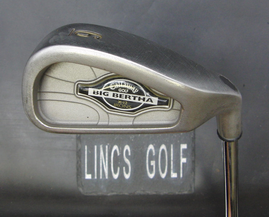 Callaway Big Bertha X-12 6 Iron Stiff Steel Shaft Callaway Grip