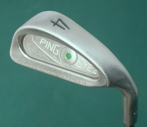 Ping Karsten Eye2 Green Dot 4 Iron Stiff Steel Shaft Ping Grip