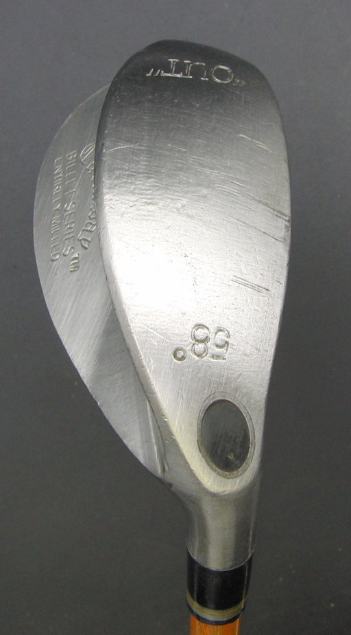 Callaway Billet Series 58° Sand Wedge Wood Shaft Callaway Grip*