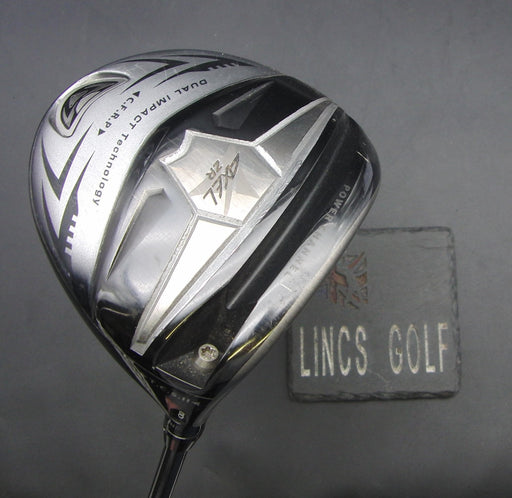 Axel ZR Dual Impact Tech Driver Stiff Graphite Shaft Golf Pride Grip