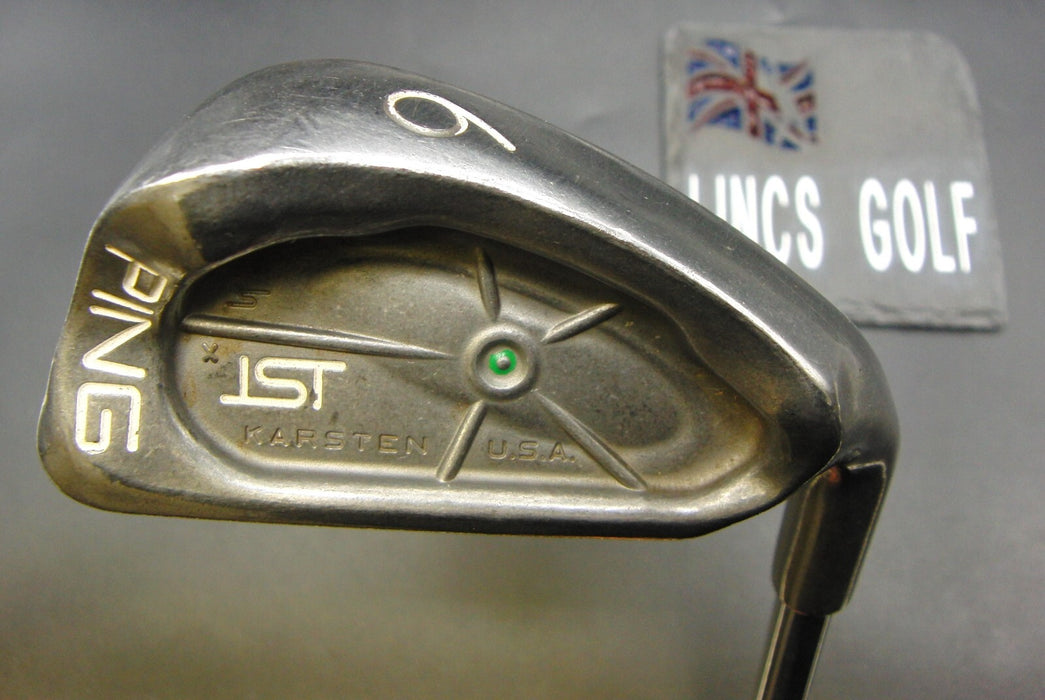 Ping ISI Karsten Green Dot 6 Iron Regular Steel Shaft Ping Grip