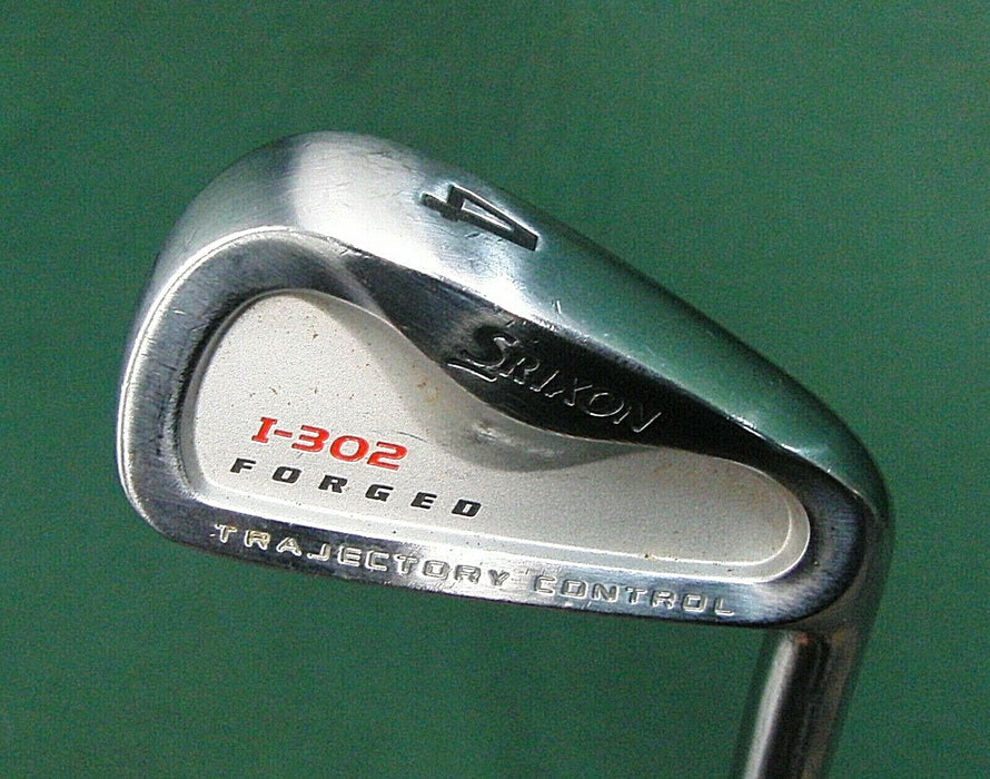 Srixon I302 Forged 4 Iron Stiff Steel Shaft Srixon Grip