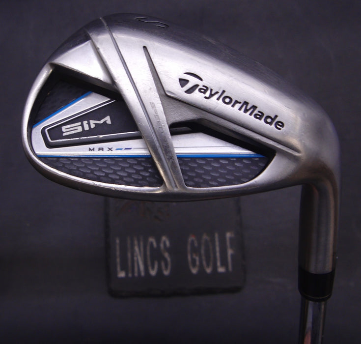 TaylorMade SIM Max Sand Wedge Stiff Steel Shaft Golf Pride Grip