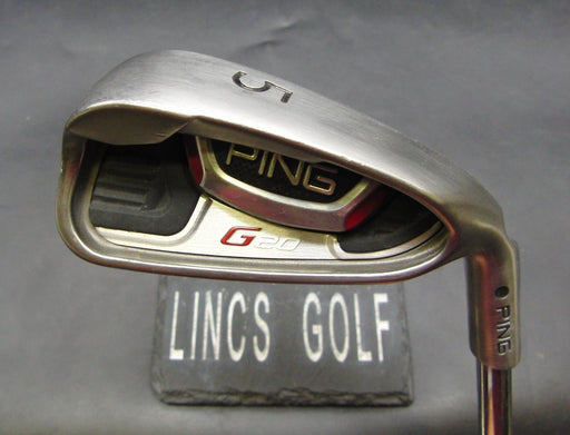 Ping G20 Black Dot 5 Iron Stiff Steel Shaft Iomic Grip