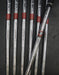 Set of 7x TaylorMade R9 Forged Irons 4-PW Stiff Steel Shafts GolfPride Grips