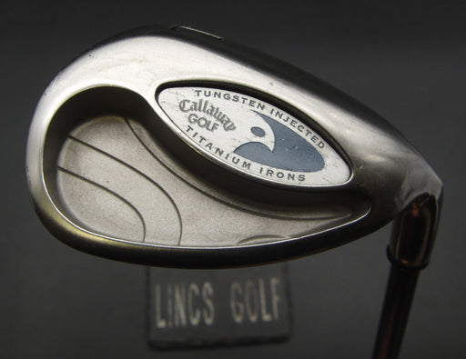 Callaway Hawkeye Tungsten Injected Lob Wedge Stiff Graphite Shaft Red Grip