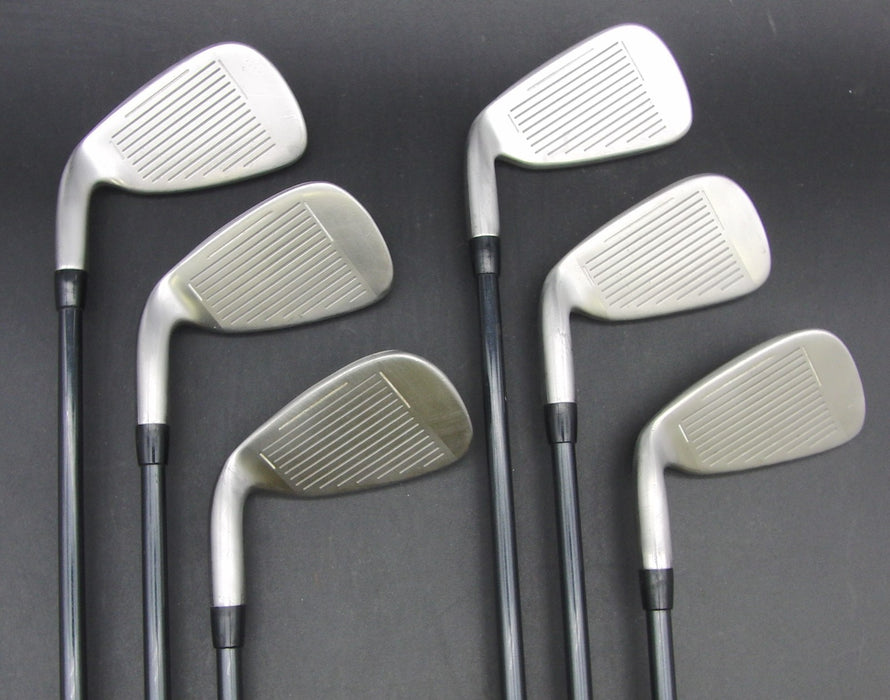 Set of 6x TaylorMade R360 XD 5-PW Irons Stiff Graphite Shafts TaylorMade Grips