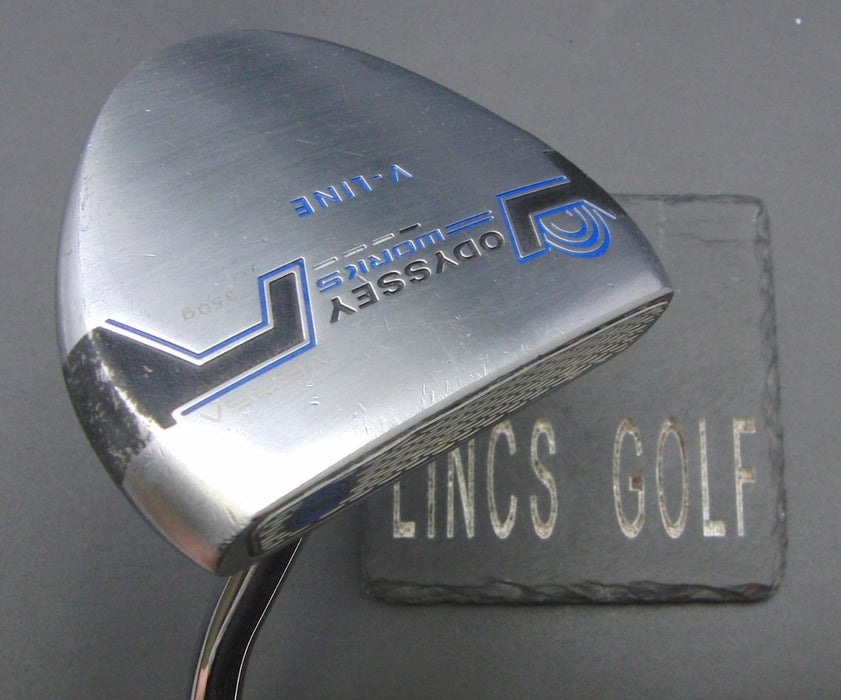Odyssey Works V-Line Putter Steel Shaft 84cm Length Odyssey Grip*