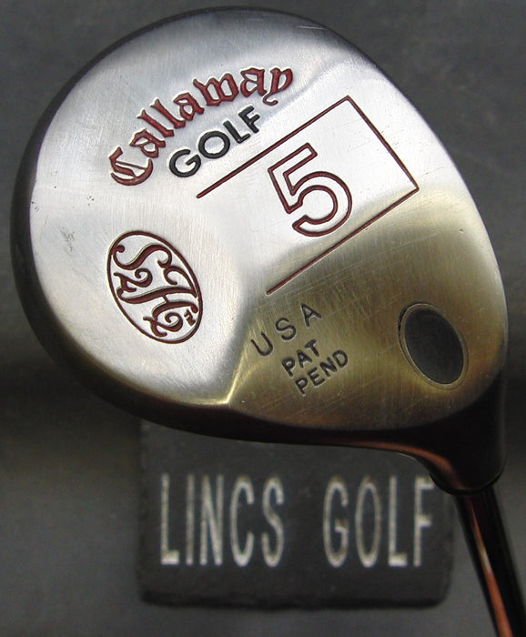 Rare Callaway S2H2 5 Wood Regular Steel Shaft Callaway Grip