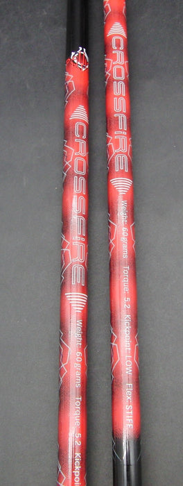 Set of 2 Nexgen NF-001 15° 3 Wood + 18° 5 Wood Stiff Graphite Shafts Bolux Grips