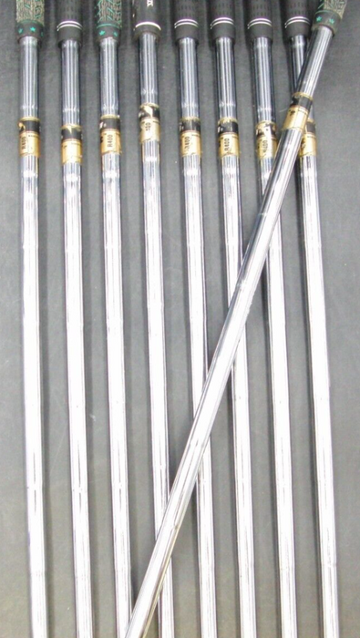 Set of 9 x Epon Irons 3-SW Regular Steel Shafts Mixed Grips