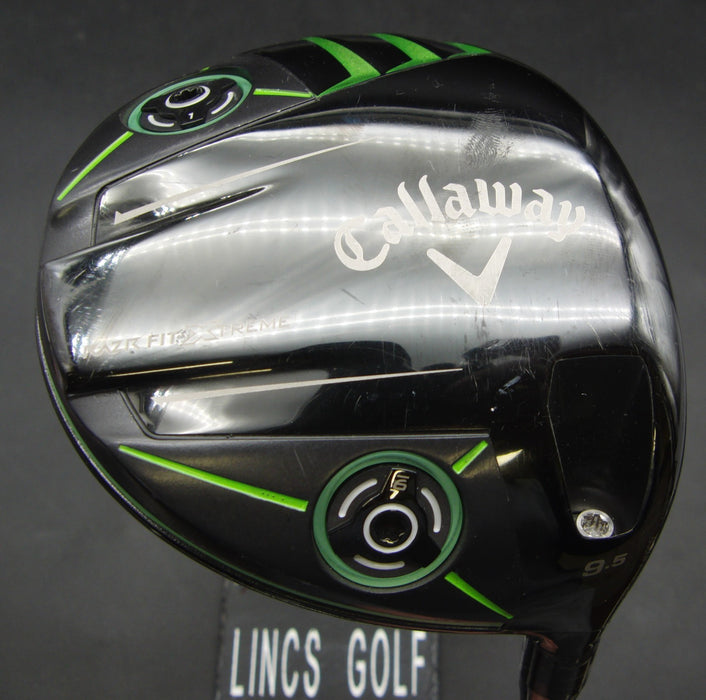 Callaway RAZR Fit Xtreme 9.5° Driver Stiff (Optional) Graphite Shaft PSYKO Grip