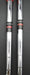 Set of 2 TaylorMade rac r7 Ti A Gap & Sand Wedges Stiff Steel Shafts G/P Grips