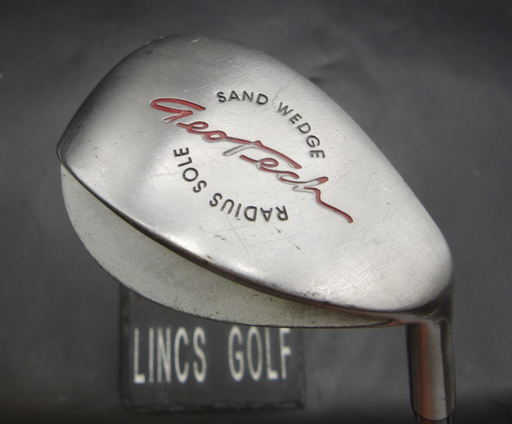 GeoTech Radius Sole Sand Wedge Steel Shaft Kailas Grip