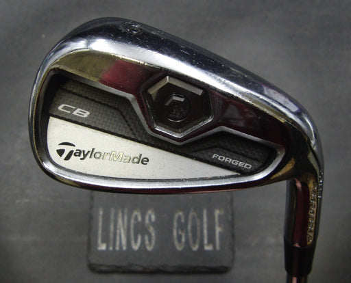 Taylormade CB Forged 9 Iron Stiff Steel Shaft Wedge Wood Grip