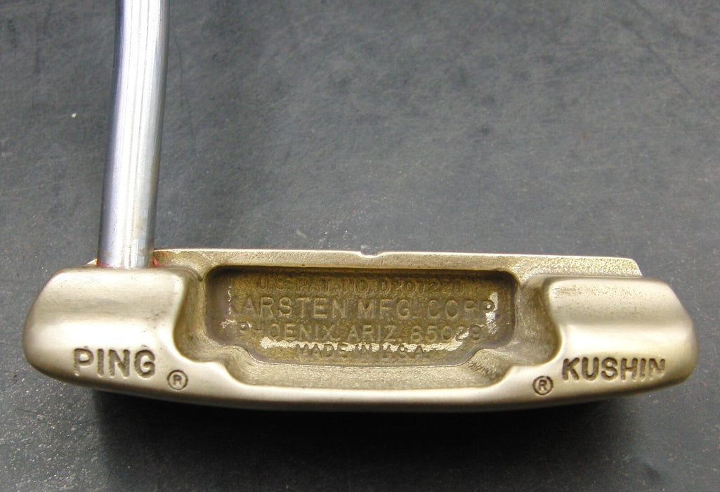 Refurbished Ping Kushin Putter 88cm Playing Length Steel Shaft Lamkin Grip