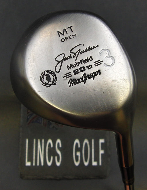Vintage MacGregor Jack Nicklaus Muirfield 3 Wood Regular Steel Shaft