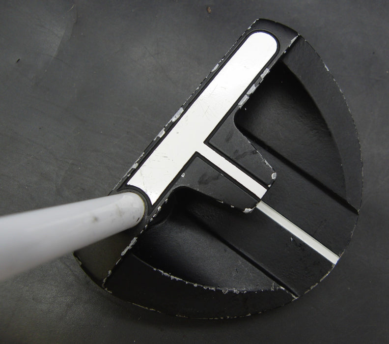 One Line Mallet Putter 88cm Length Steel Shaft with Grip