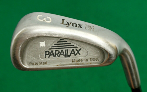 Lynx Parallax Patented 3 Iron Regular Graphite Shaft Golf Pride Grip