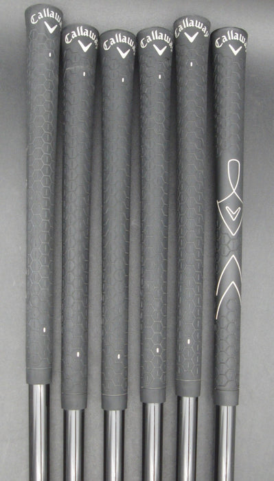 Set of 6x Callaway WarBird Irons 5-PW Regular Graphite Shafts Callaway Grips